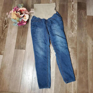 Indigo Blue Size Small Medium Wash Women's Maternity Jeans Size Small NWOT